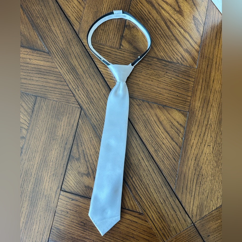 Boys white tie
